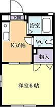 プロローグ 0202 ｜ 茨城県土浦市真鍋新町（賃貸アパート1K・2階・21.33㎡） その2