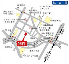 カズサコーポ 0305 ｜ 茨城県土浦市川口1丁目（賃貸マンション2LDK・3階・46.35㎡） その3