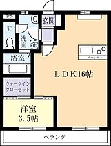 フォレストフィールドV 0105 ｜ 茨城県土浦市木田余（賃貸マンション1LDK・1階・45.20㎡） その2