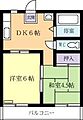 クリスタルマンション3階3.3万円