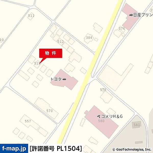 detached 茨城県稲敷市江戸崎
以下に掲載がない場合の賃貸情報を見る
物件地図