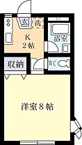 メゾンスティールＢ 0106 ｜ 茨城県稲敷郡阿見町西郷3丁目（賃貸アパート1K・1階・25.20㎡） その2