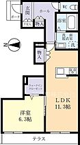 アベリア 0102 ｜ 茨城県稲敷郡阿見町西郷3丁目（賃貸アパート1LDK・1階・50.94㎡） その2