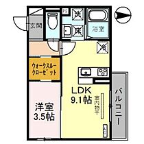 ルミナス室町 101 ｜ 富山県富山市室町通り1丁目（賃貸アパート1LDK・1階・33.78㎡） その2