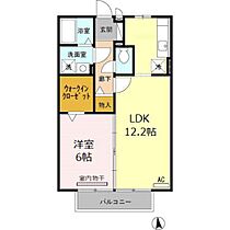 グランモア 205 ｜ 富山県富山市藤木（賃貸アパート1LDK・2階・45.16㎡） その2