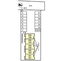 エルミタージュII 105 ｜ 富山県富山市婦中町蔵島（賃貸アパート1LDK・1階・30.49㎡） その1