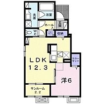 レーヴ・アルカディア 105 ｜ 富山県富山市町村（賃貸アパート1LDK・1階・50.01㎡） その2