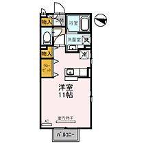 ルポ藤の木 101 ｜ 富山県富山市藤木（賃貸アパート1R・1階・30.03㎡） その2