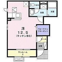 フローレンス五福 101 ｜ 富山県富山市寺町（賃貸アパート1R・1階・34.51㎡） その2