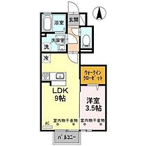 グランデ上冨居 102 ｜ 富山県富山市上冨居3丁目（賃貸アパート1LDK・1階・32.94㎡） その2