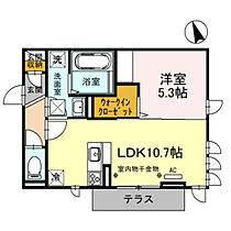 イルグラン　フルール 105 ｜ 富山県富山市花園町2丁目（賃貸アパート1LDK・1階・40.29㎡） その2