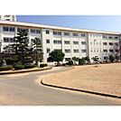 中学校「新庄中学校まで550ｍ」