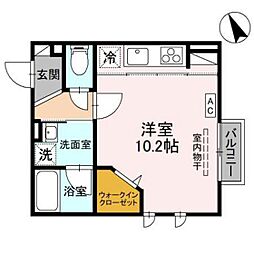 間取図画像 ワンルーム
