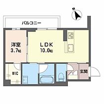 メゾン宝町 313 ｜ 富山県高岡市宝町（賃貸マンション1LDK・3階・37.10㎡） その2