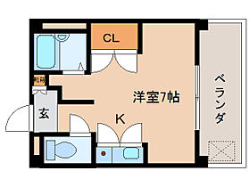 サンふくむらびる　パートII  ｜ 奈良県奈良市鍋屋町（賃貸マンション1R・4階・20.46㎡） その2