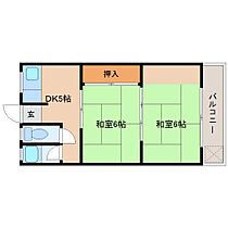 平和マンション  ｜ 奈良県奈良市肘塚町（賃貸マンション2K・2階・32.40㎡） その2