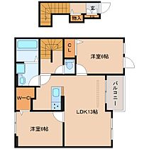 京都府木津川市木津宮ノ内（賃貸アパート2LDK・2階・61.27㎡） その2