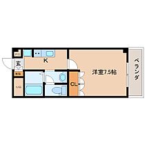 ベルグラース  ｜ 京都府木津川市木津小川（賃貸マンション1K・2階・25.00㎡） その2