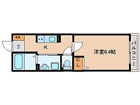 奈良県奈良市北市町（賃貸アパート1K・2階・24.00㎡） その2