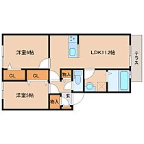 奈良県奈良市南京終町7丁目517-1（賃貸アパート2LDK・1階・53.79㎡） その2