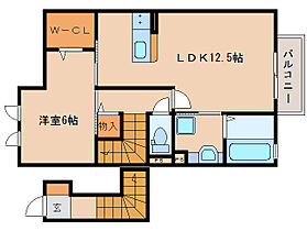 奈良県奈良市南京終町（賃貸アパート1LDK・2階・52.14㎡） その2