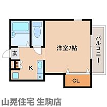 奈良県生駒市辻町（賃貸マンション1K・1階・22.00㎡） その2