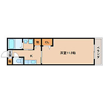 奈良県生駒市小瀬町（賃貸マンション1K・3階・35.53㎡） その2