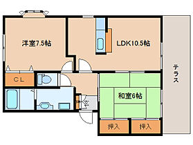 奈良県奈良市疋田町2丁目（賃貸アパート2LDK・1階・54.80㎡） その2