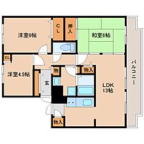 奈良県奈良市疋田町（賃貸マンション3LDK・1階・65.54㎡） その2