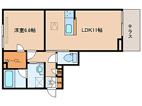 奈良県奈良市西大寺赤田町1丁目（賃貸マンション1LDK・1階・45.68㎡） その2