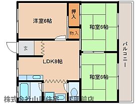 R-7　緑町ハイツ  ｜ 奈良県奈良市六条緑町3丁目（賃貸アパート3LDK・3階・51.84㎡） その2