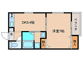 奈良県奈良市富雄北1丁目（賃貸マンション1DK・1階・29.00㎡） その2