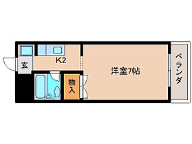 エクセレント河  ｜ 奈良県奈良市富雄元町3丁目（賃貸マンション1K・4階・17.00㎡） その2