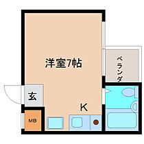 奈良県奈良市三碓2丁目（賃貸マンション1R・3階・16.33㎡） その2