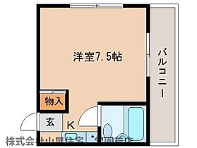 奈良県奈良市あやめ池南2丁目（賃貸マンション1R・4階・19.50㎡） その2