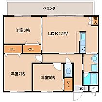 奈良県奈良市鶴舞西町（賃貸マンション3LDK・2階・70.00㎡） その2