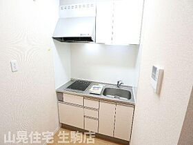 ハイグレードフィールド生駒  ｜ 奈良県生駒市北新町（賃貸マンション1LDK・1階・35.77㎡） その4