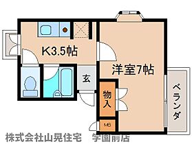 奈良県奈良市三碓3丁目（賃貸マンション1K・3階・25.20㎡） その2