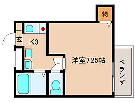 奈良県奈良市富雄元町4丁目（賃貸アパート1K・1階・21.53㎡） その2