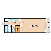 MYSメゾンII 302 ｜ 奈良県橿原市曽我町1071-6（賃貸アパート1K・3階・27.00㎡） その2