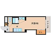 奈良県橿原市新賀町401（賃貸マンション1R・1階・25.12㎡） その2