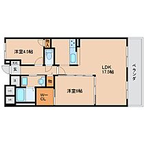 奈良県橿原市常盤町107-8（賃貸マンション2LDK・4階・64.81㎡） その2