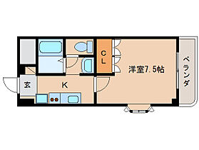 奈良県橿原市五井町264-1（賃貸マンション1K・1階・24.80㎡） その2