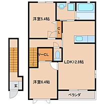 奈良県橿原市曽我町704（賃貸アパート2LDK・2階・61.62㎡） その2