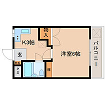 奈良県橿原市中曽司町287-4（賃貸マンション1K・2階・18.50㎡） その2