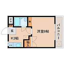 奈良県橿原市中曽司町287-4（賃貸マンション1K・3階・18.50㎡） その2