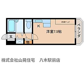 奈良県橿原市久米町737（賃貸マンション1R・3階・23.36㎡） その2