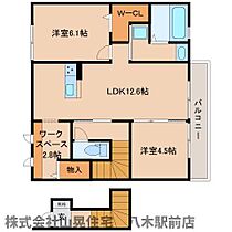 フィオレンテ大和  ｜ 奈良県橿原市山之坊町（賃貸アパート2LDK・2階・64.71㎡） その2