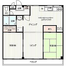 サンリバー 203 ｜ 鳥取県米子市両三柳（賃貸アパート2LDK・2階・59.62㎡） その2