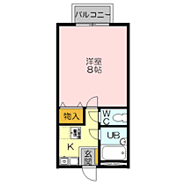 ハイツラフィネ1号館 102 ｜ 鳥取県米子市西福原（賃貸アパート1K・1階・26.89㎡） その2